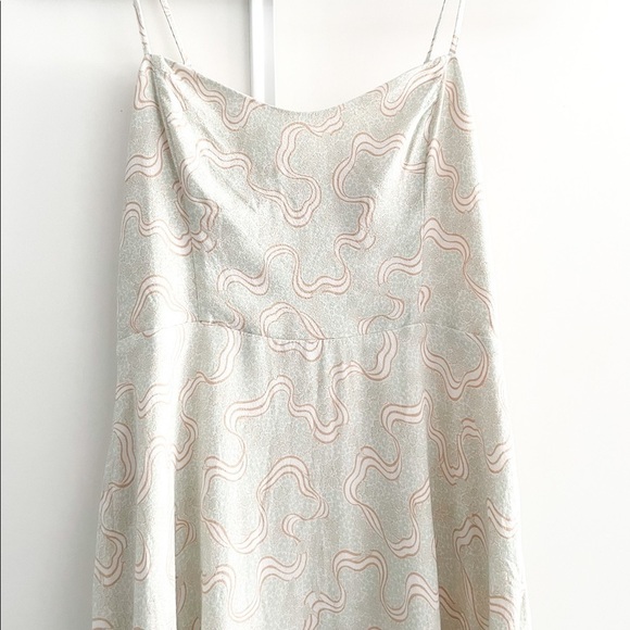 SUNDAY Best Flirt Mini Dress Sage Print - Picture 7 of 16